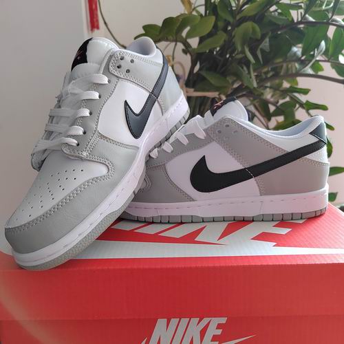 Nike Dunk Sb Low White Grey Black Men Women Shoes-130 - Click Image to Close